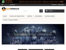 Tablet Screenshot of interminerales.com